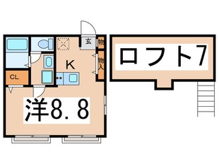 ホワイトウィング一ノ宮の物件間取画像